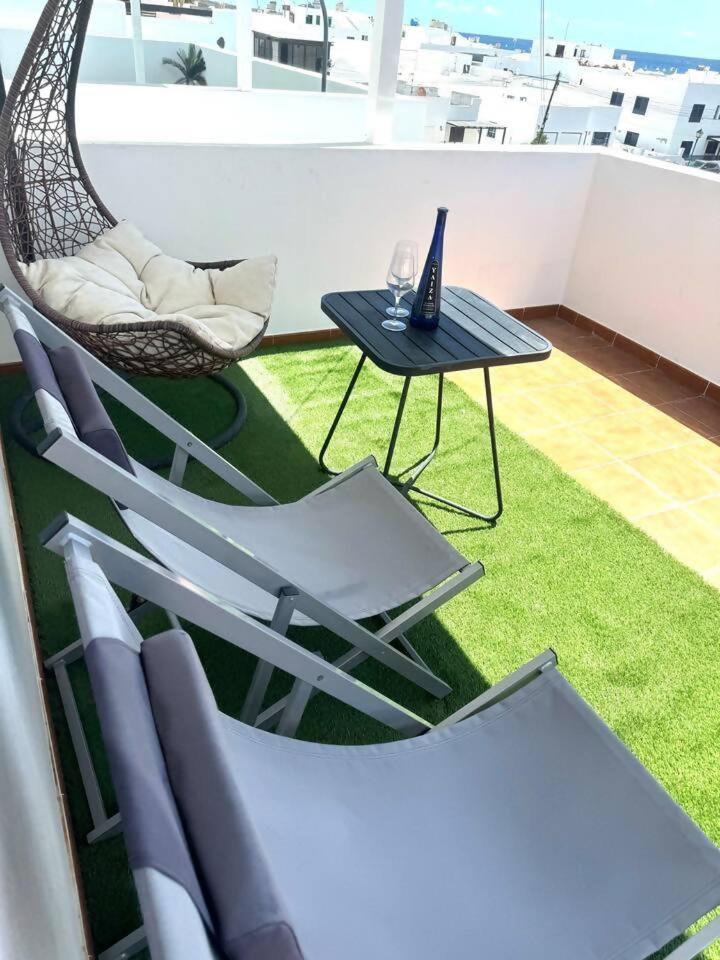 Gran Terraza 1 Minuto De Las Piscinas Naturales Пунта-де-Мухерес Экстерьер фото