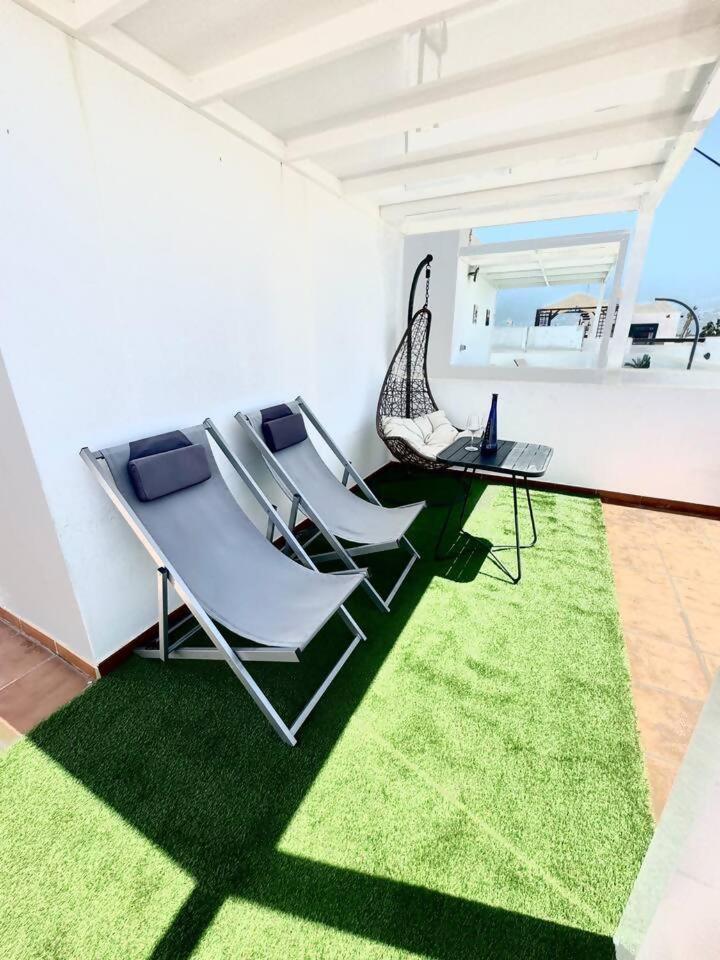 Gran Terraza 1 Minuto De Las Piscinas Naturales Пунта-де-Мухерес Экстерьер фото