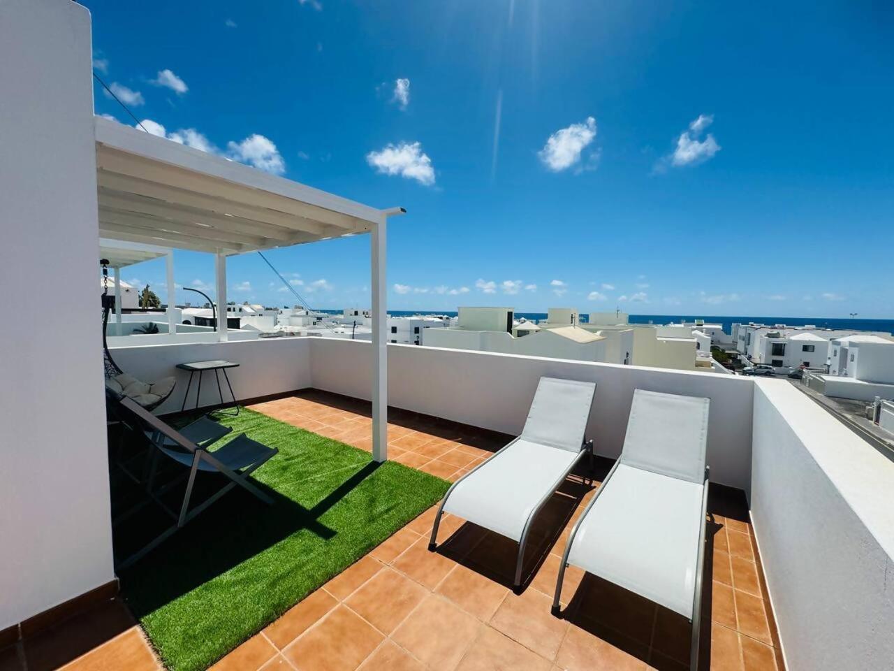 Gran Terraza 1 Minuto De Las Piscinas Naturales Пунта-де-Мухерес Экстерьер фото