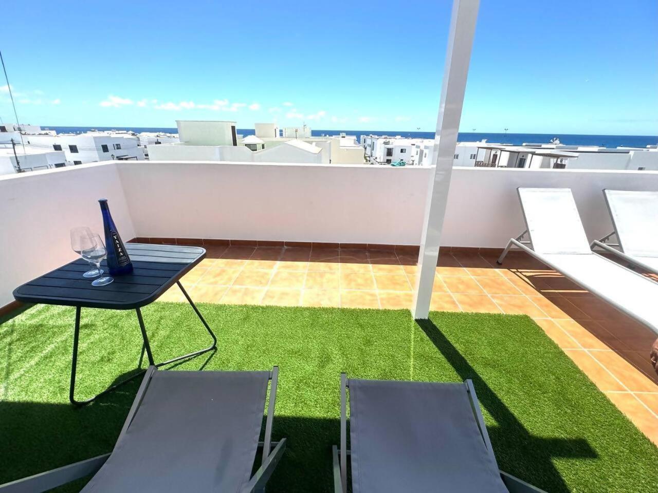 Gran Terraza 1 Minuto De Las Piscinas Naturales Пунта-де-Мухерес Экстерьер фото