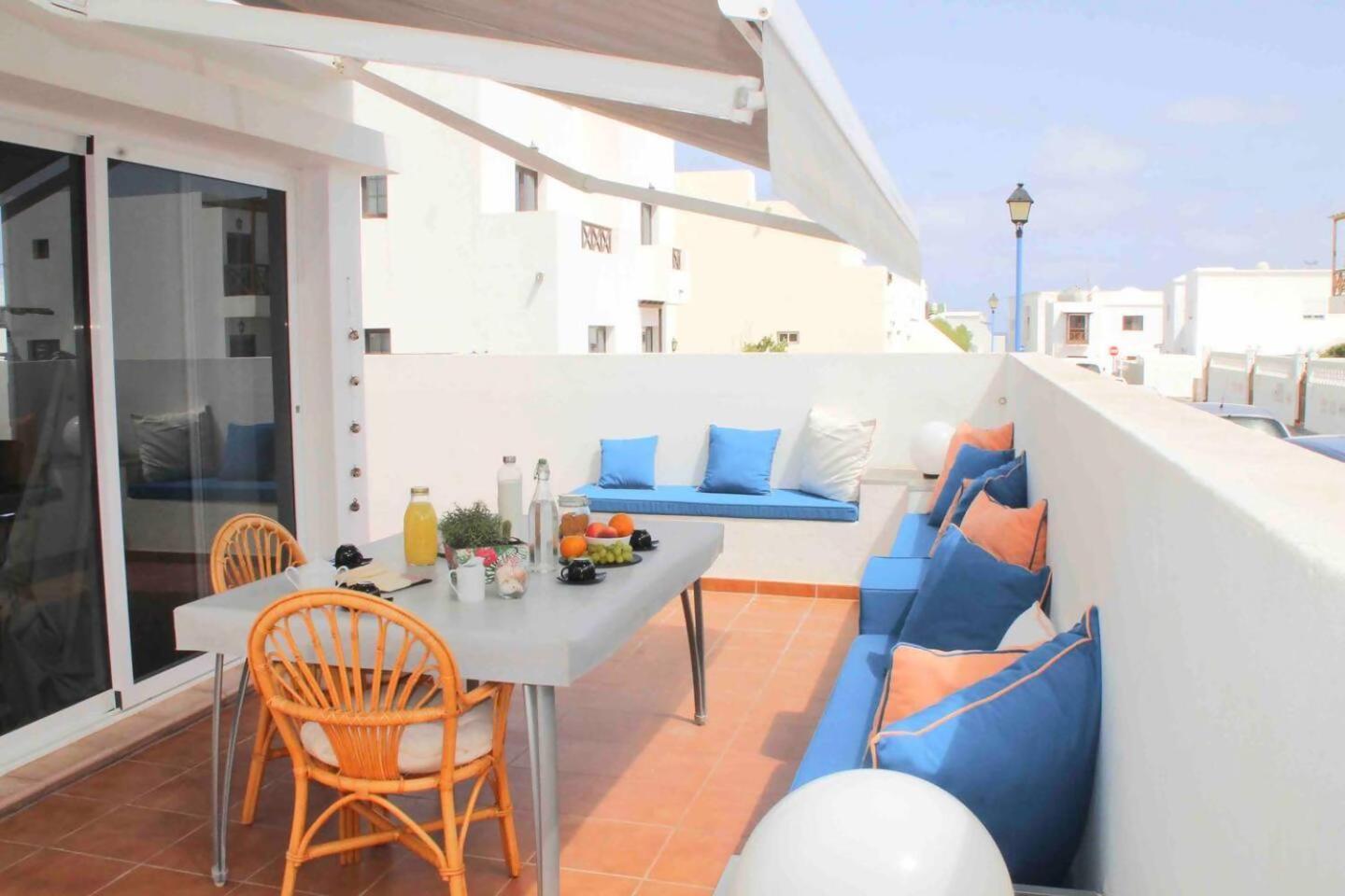 Gran Terraza 1 Minuto De Las Piscinas Naturales Пунта-де-Мухерес Экстерьер фото